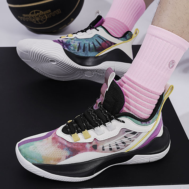 UltraLight High Quality Mens Sneakers New Training Sports Breathable Cushion High-top Basketball Shoes 36-45