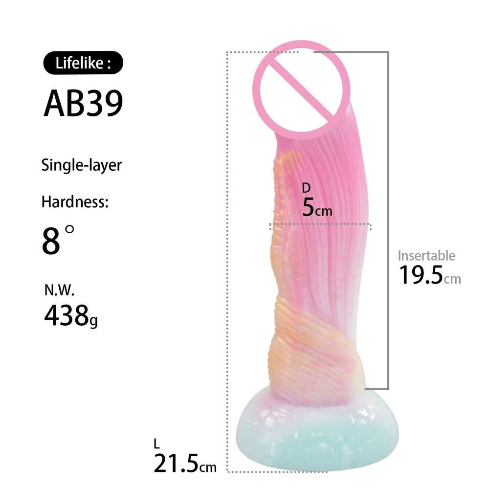 Custom adult sex toys colorful mixed color dildo realistic silicone dildo soft artificial penis for women