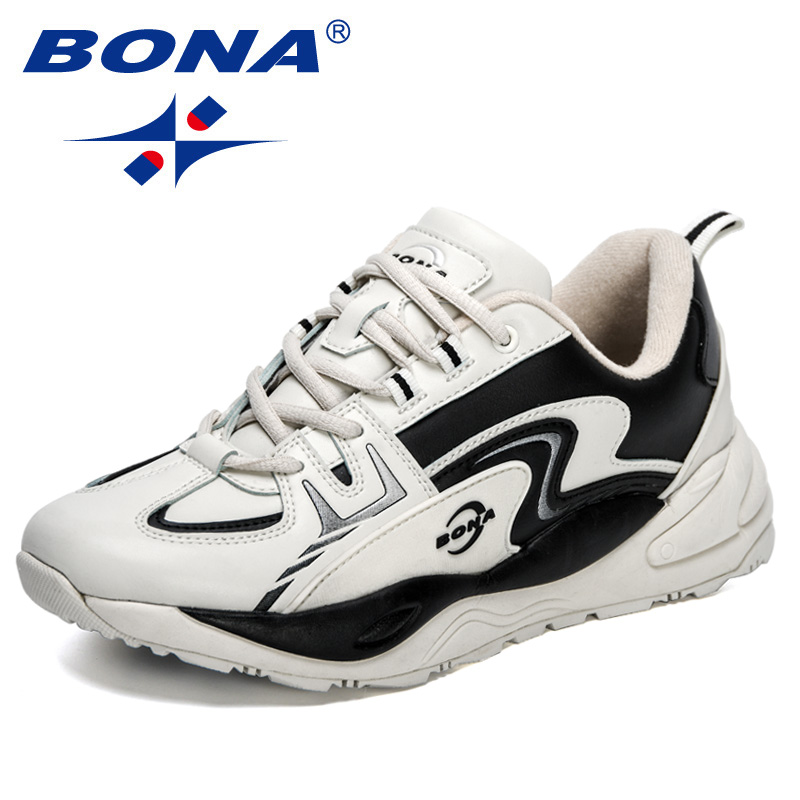 2023 BONA New New Designers Trendy Running male Fashion Mix Color Outdoor Sport Sneakers Up Athletic Trainers Shoes d8fc