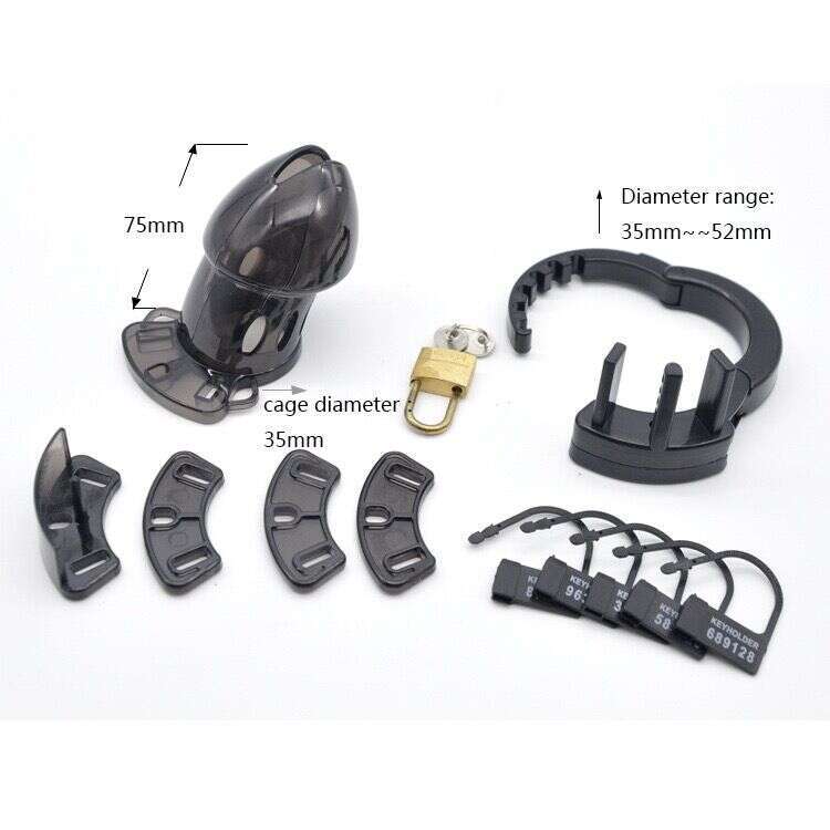 Wholesale New Arrival Adult Sex Product Male Chastity Device Cage Sturdy Comfortable SM Chastity Cage Lock Penis