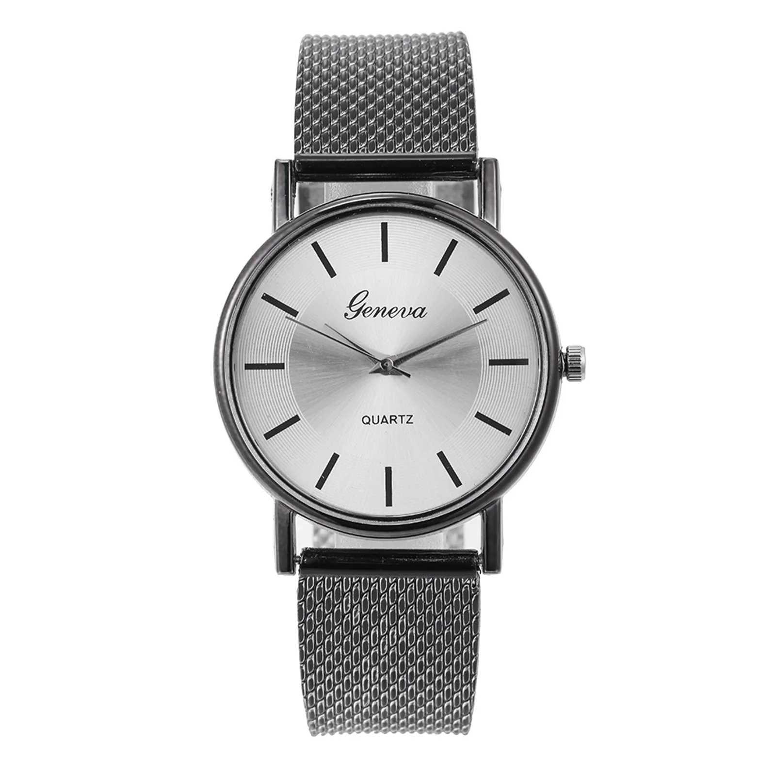 Mens Wristwatch Quartz Steel Stainless Number Women Wrist Watches Mens Watch Fashion Quartz Wristwatches Watches For MenX240920