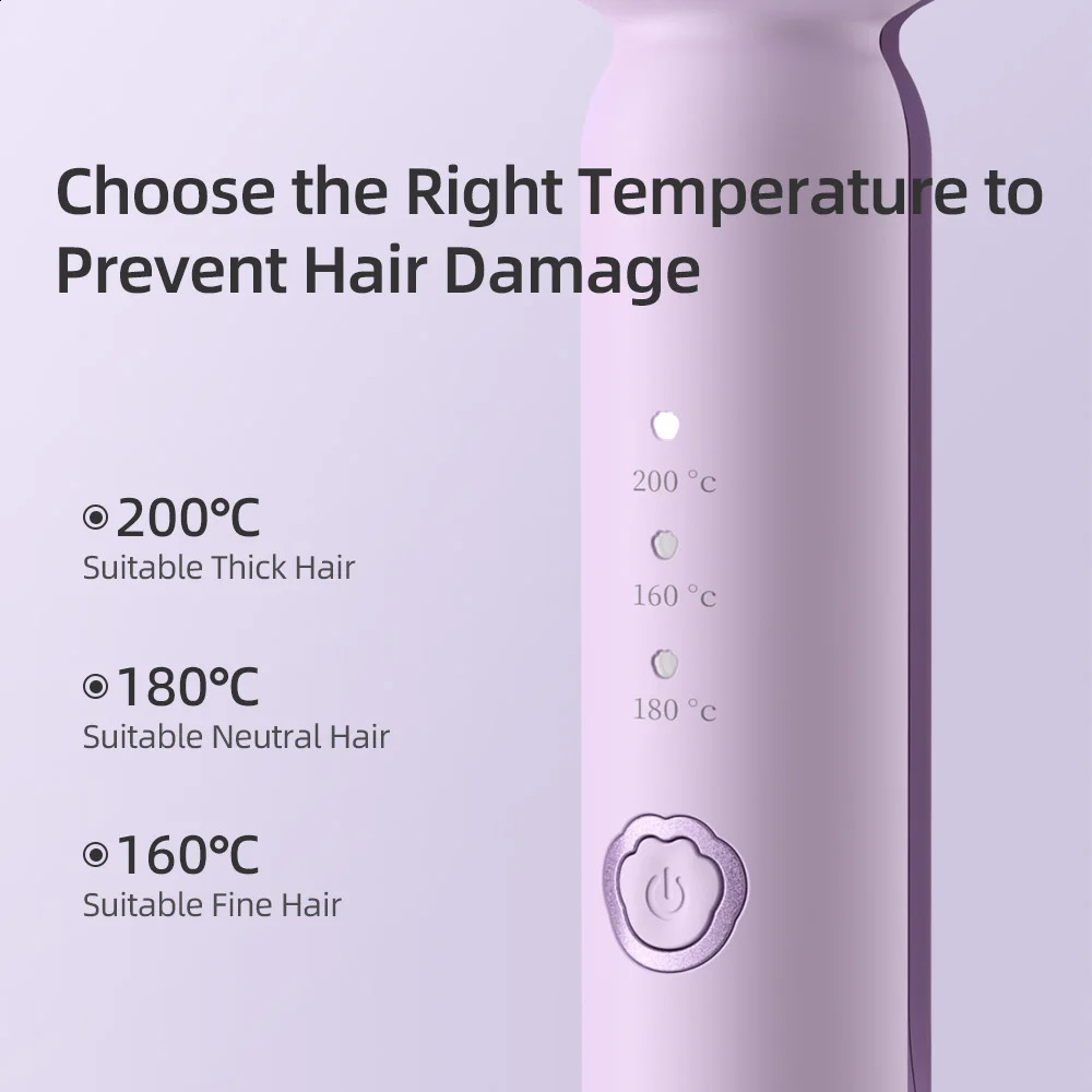 Wavy Hair Curlers Curling Iron Wave Volumizing Hair Lasting Styling Tools Egg Roll Head Waver Styler Wand Curling Irons 36mm 250206