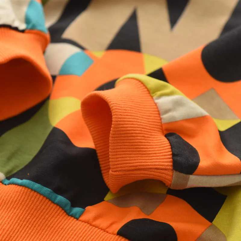 Boys Clothing Sets New Autumn Boys Clothes Print Sweatshirt Pants 2Pcs Suit Casual Kids Clothing Sets for 1-5 Years M240920