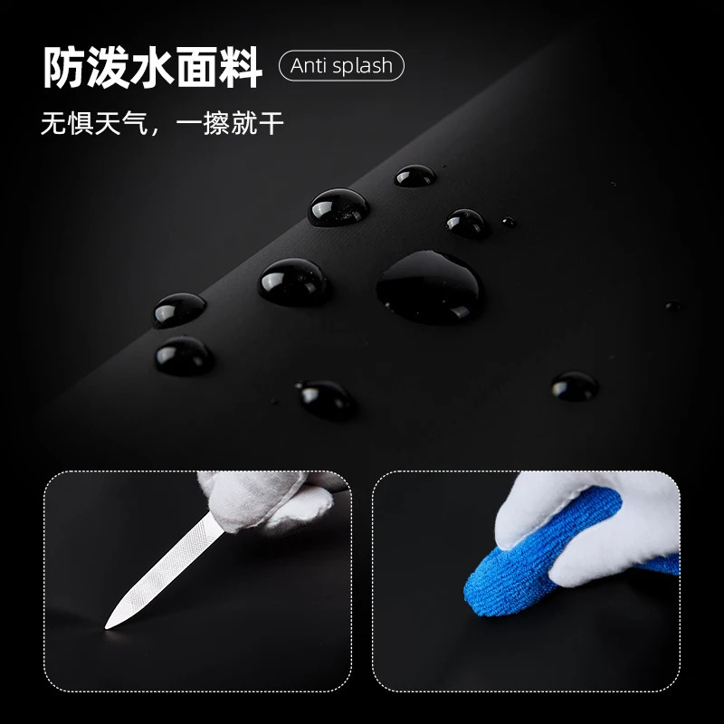 Waterproof Crossbody Bag Mens Large Capacity 15 inch Laptop Fashion Shoulder Solid Black Light Portable Anti theft Zipper 240919