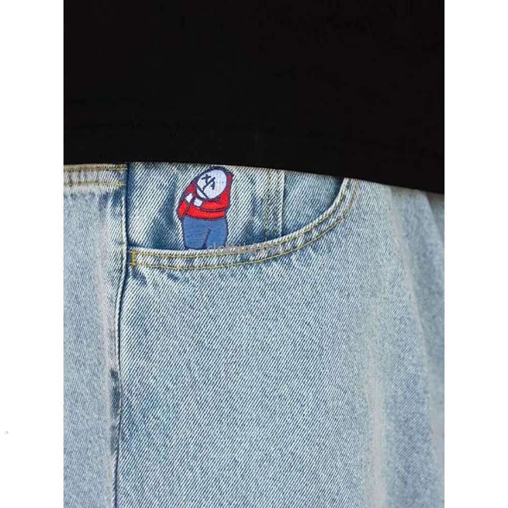 Y2k Big Boy For Men Streetwear Baggy Embroidery Denim Leisure Simple Dime Pants Women Jeans Mujer Hot Traf Jean