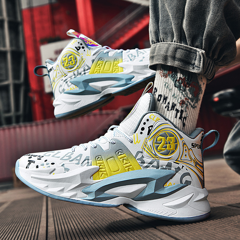 2024 New Men's Basketball Shoes Breathable Sports Shoes Women Training Athletic Basketball Sneakers Zapatos De Mujer Tendencia