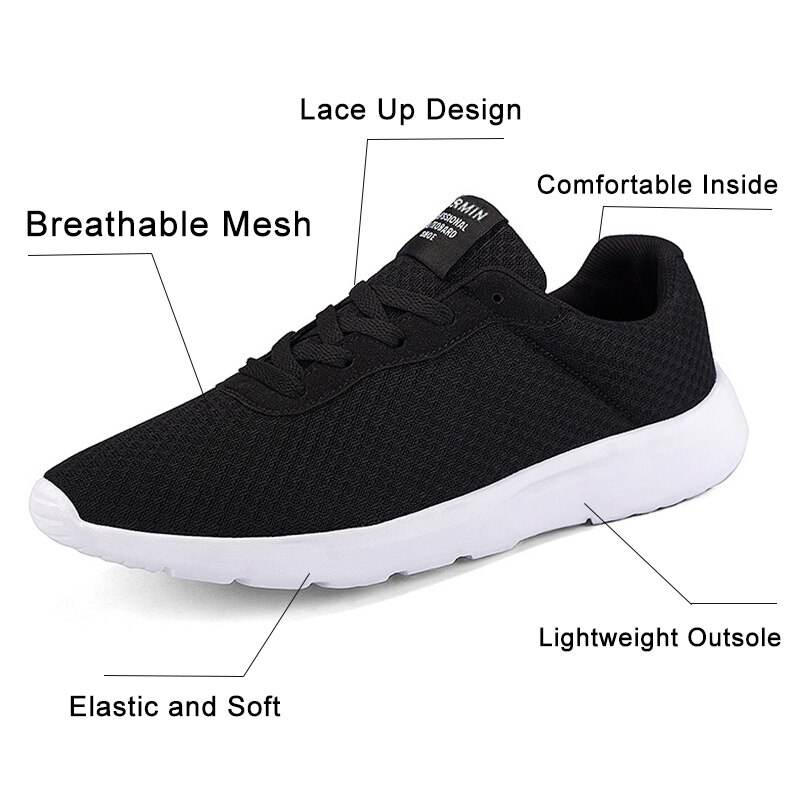 Men Sports Shoes Running Shoes Comfortable Breathable Walking Sneakers For Men Tenis Lightweight 465