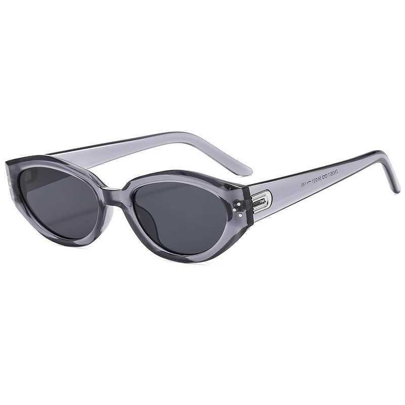 New Y2K Small Square Sunglasses Women Cat Eye Brand Sunglasses Fashion Trendy Ourdoor Goggles Men Punk Sports Sun GlassesX240920