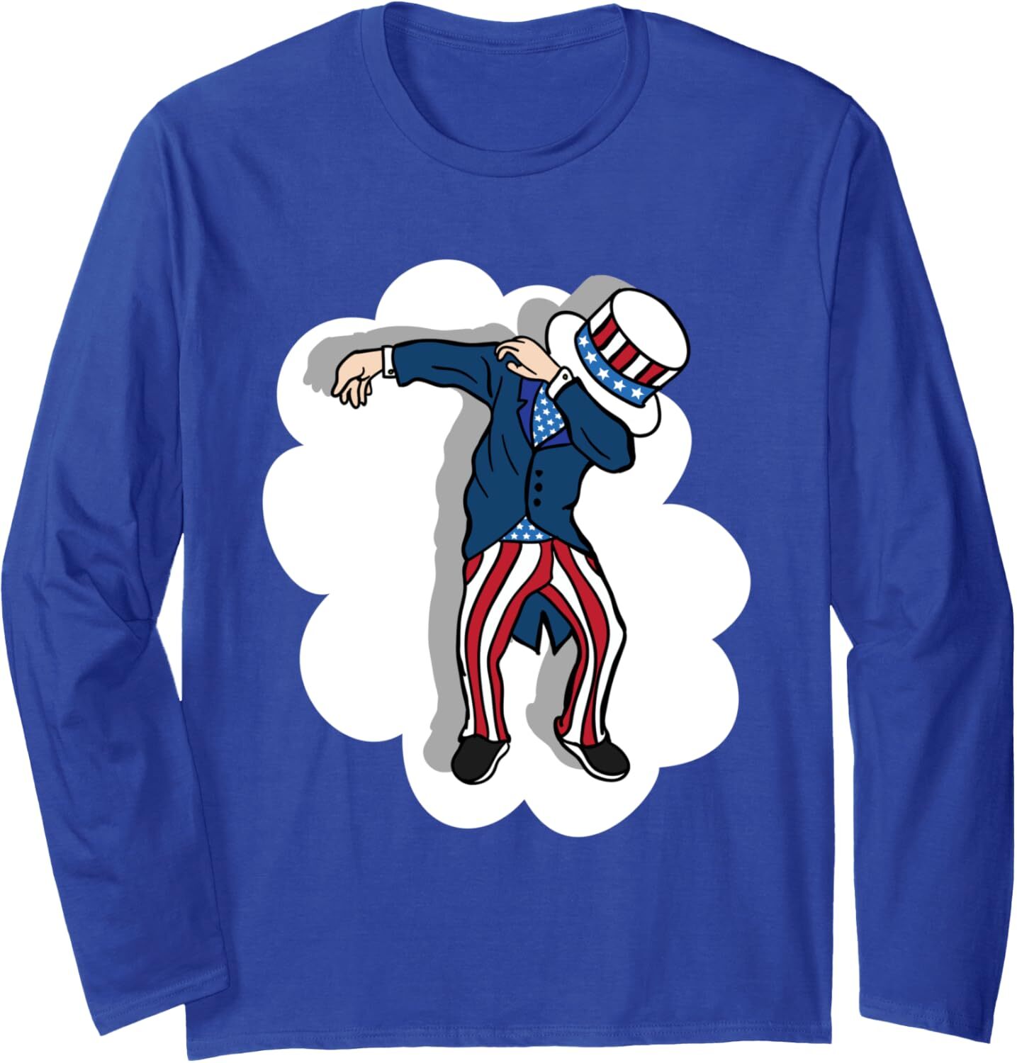 Long Sleeve Shirts for Men sweatshirt American Dabbing Funny Cute Dab Dance Lover Gift Long Sleeve Tee Streetwear Casual tops clothes