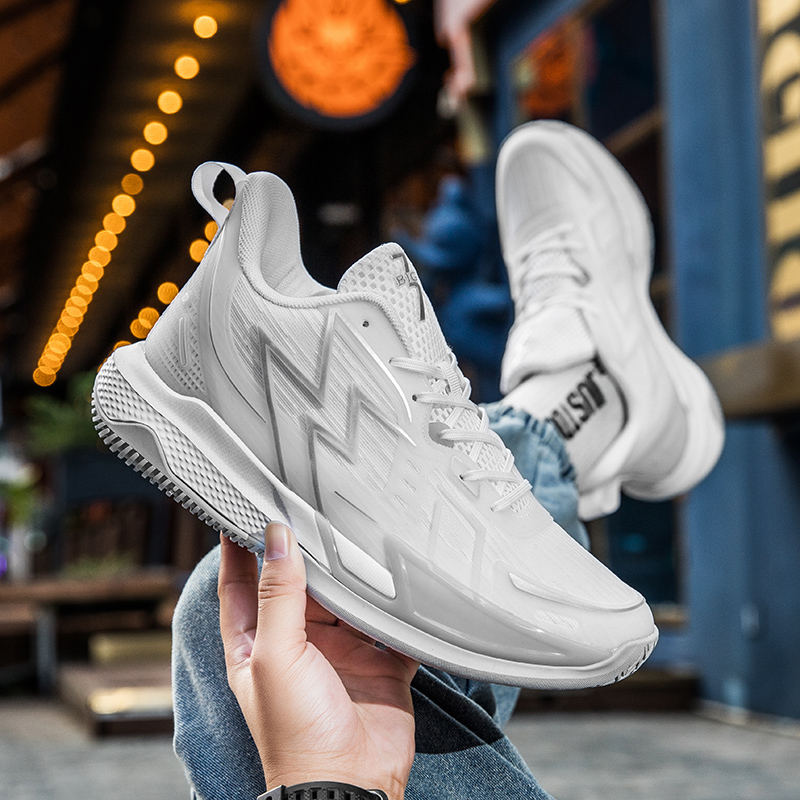 2024 Basketball Shoes Low Top Men's Wear-resistant New Youth Professional Guard Actual Combat Shock Absorption Sports Shoes
