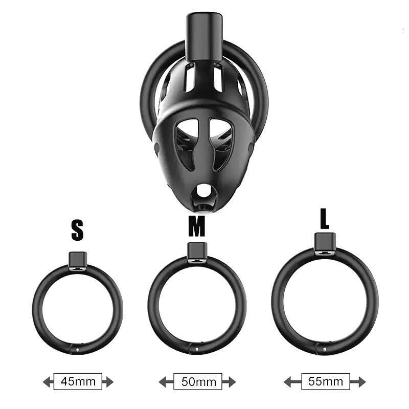 Direct Factory (FBA) Male Chastity Cage Device SMD-006 Remote Control Penis Lock Sex Toys for Men Bondage Gear