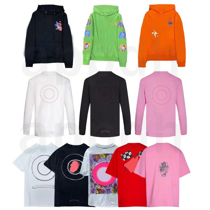 designer hoodie Chrome Hoodie Mens hoodies Hip Hop Horseshoe Sanskrit Cross Zipper Hoody Pullover Hooded Cardigan Loose size s-2xl