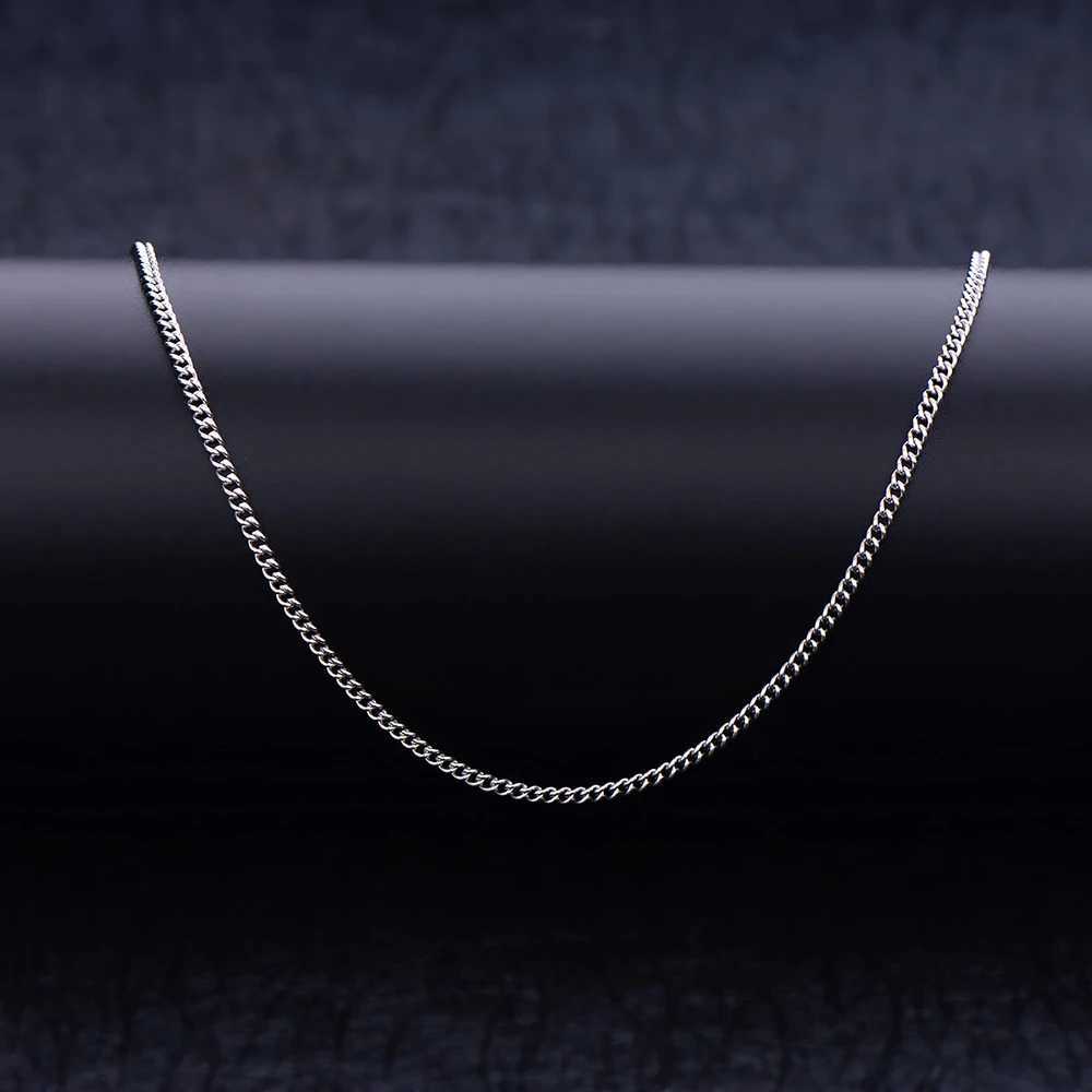 Wholesale Price Width 1.9/2.3MM Stainless Steel Side Chain Necklace Fit Pendant Fashion Gift Jewelry For Men and Women 45-60CMX240919