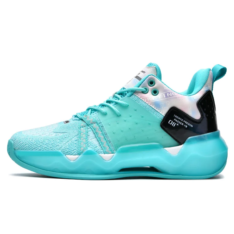 2024Brand High Quality Basketball Shoes Couple's Anti Slip Wear-resistant Practical Sports Shoes Breathable Student Sports Boot