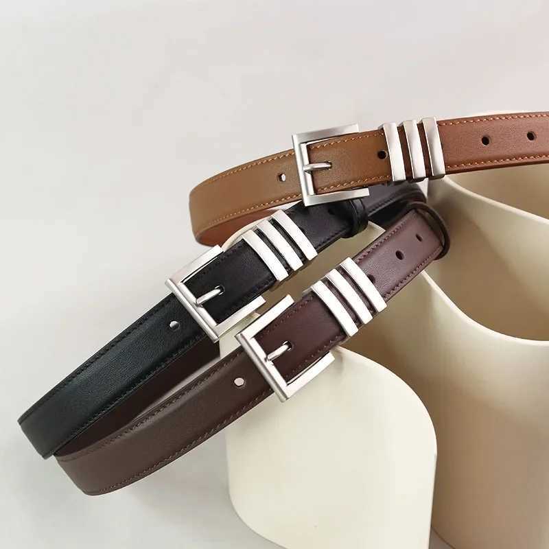 Womens Belt Trend Belt Fashion Casual Edition Thin Belt Soft PU Leather Belt Jeans Belt Gift for Mom Girlfriend W240920
