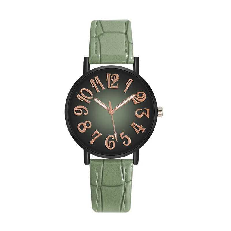 Womens Watch Antique Leather Strap Wristwatch Women Quartz Watches Luxury Retro Clock Gift Reloj MujerX240920