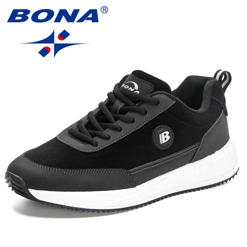 2023 BONA New New Designers Outdoor Jogging Trekking Sneakers Man Athletic Shoe Classics Style Walking Lace Up Men Sport Shoes 39a1 s
