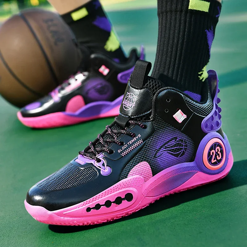 2024 New Basketball Shoes For Man Outdoors Training Male High Quality Gym Shoes Tenis Luxury Shoe Non-Slip Sneakers