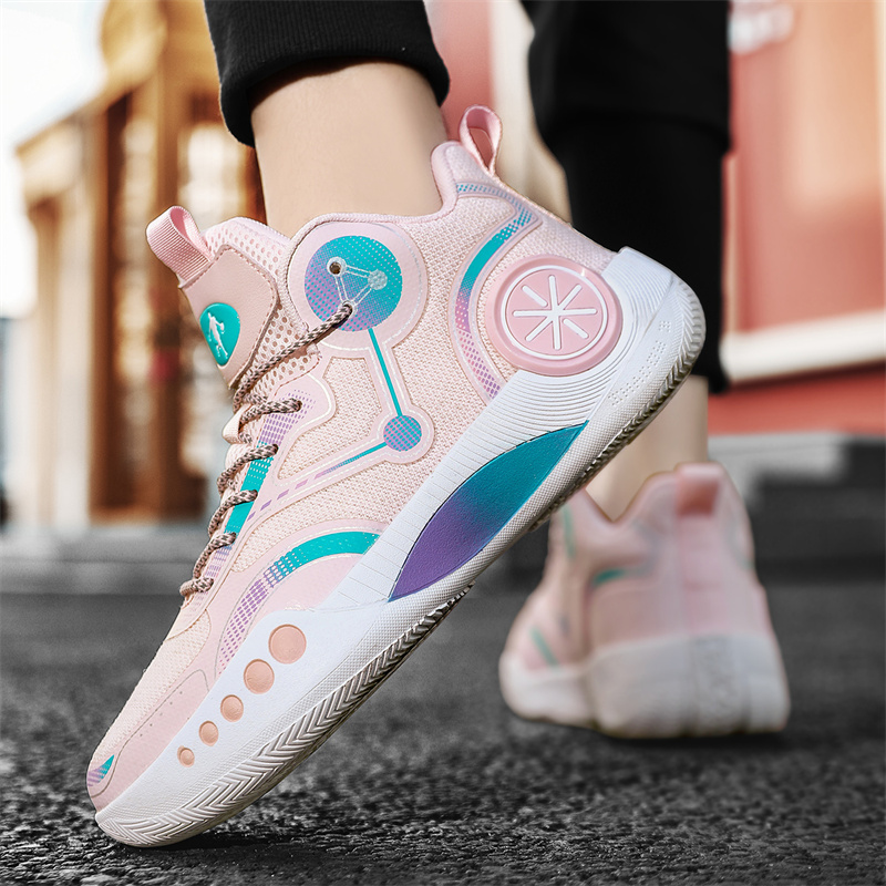 2024 Original Men's Basketball Shoes Confortable Sports Shoes Women Outdoor Basketball Training Shoes Male Athletic Sneakers