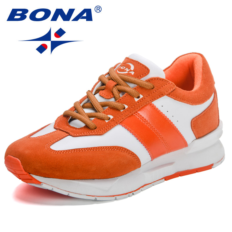 2023 New BONA New Designers Ladies Brand Sneakers Trendy Athletic Sports Running for Women Mesh Breathable Jogging Shoes cdbc