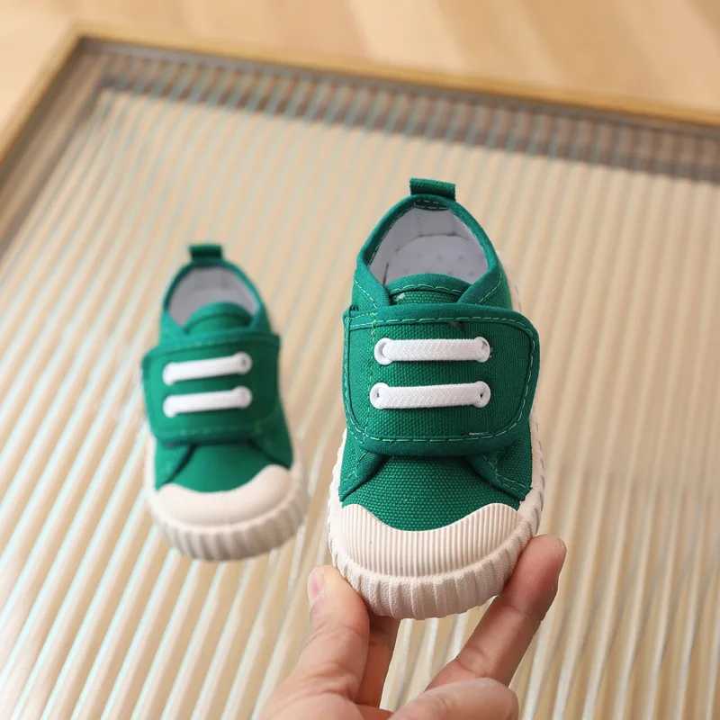 Kids Shoes Boys Girls Canvas Shoes Fashion Soft Toddler Infant Girl Boys Sneakers Breathable Candy Color Children Canvas Shoes M240920
