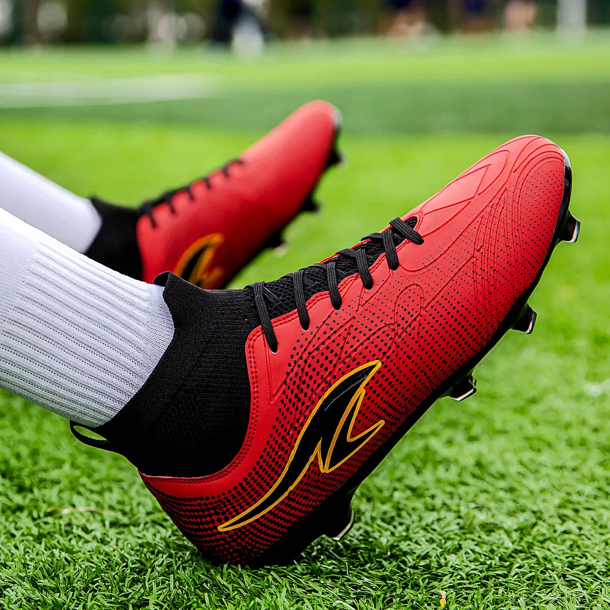 TF/FG Shoes Football Adults Professional High Quality Soccer Cleats Teenager Anti-slip Outdoor Sport Shoes 2024 New Soccer Boots