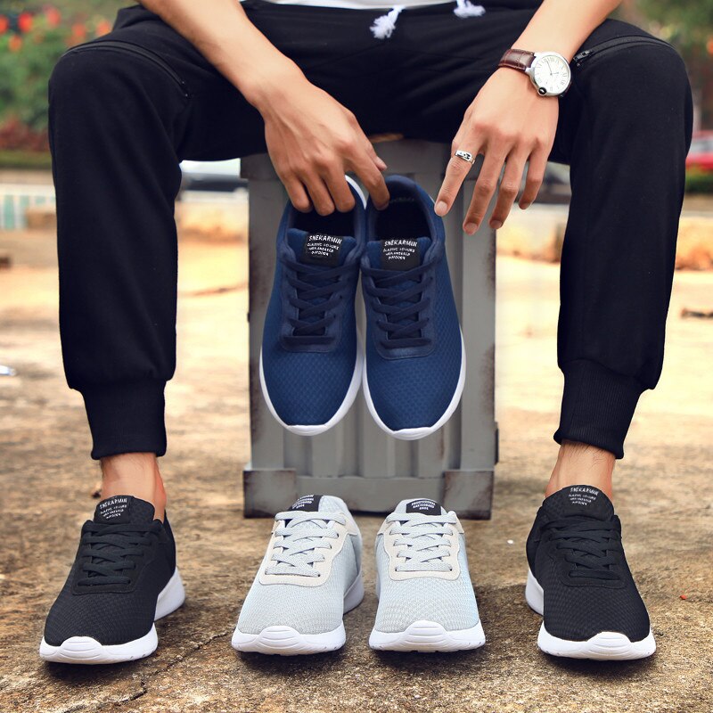 Men Sports Shoes Running Shoes Comfortable Breathable Walking Sneakers For Men Tenis Lightweight 465