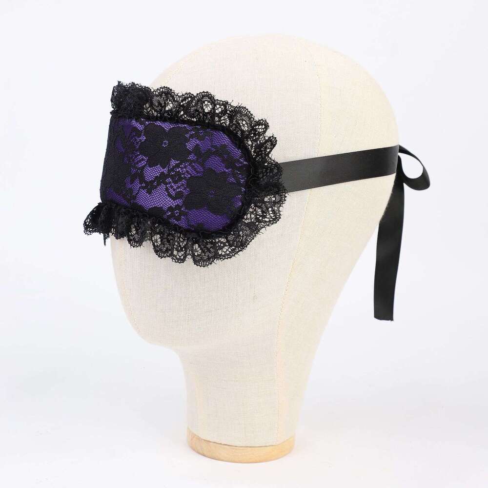 SM Sex Props Lace Lace Sex Eye Mask Couple Teasing Training Lace handcuffs Alternative Adult Sex Products
