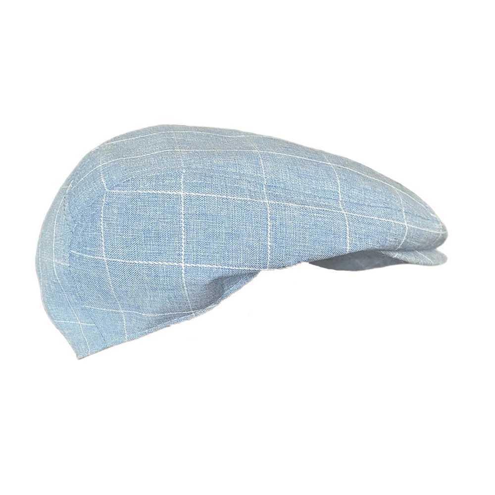 Spring Summer Linen Newsboy Cap New White Gray Yellow Breathable Beret Mens Women Literary Retro Hat England Hats Male Hats 47X240919