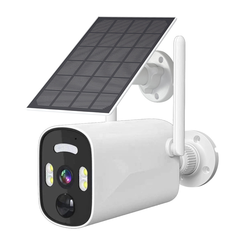 4mp low power solar camera wifi home hd surveillance camera solar outdoor security alarms garden protector supplies