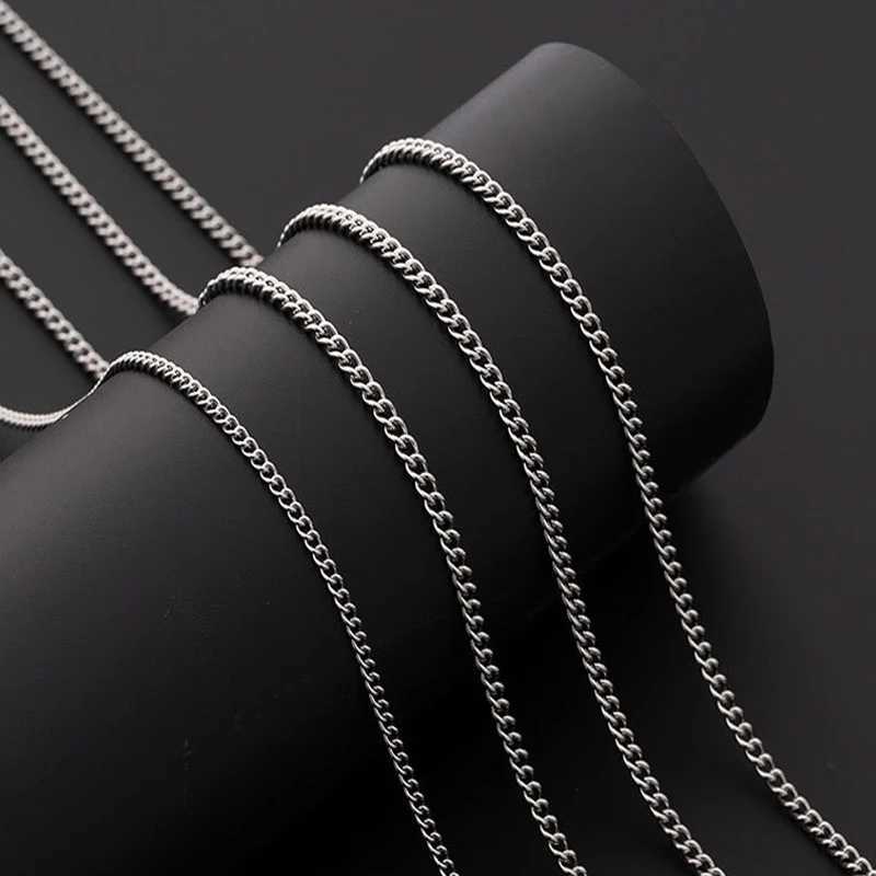 Snake Chain Necklace Chain Male Stainless Steel Snake Chain Necklace Fashion Snake Bone Chain Titanium Jewelry For Men WomenX240919