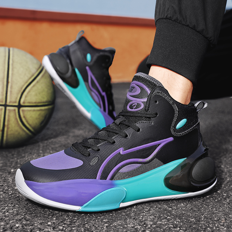 Men Sneakers Basket Shoes Women High Quality Basketball Shoe High Top Anti-slip Outdoor Sports Shoe Trainer Sneakers Spring