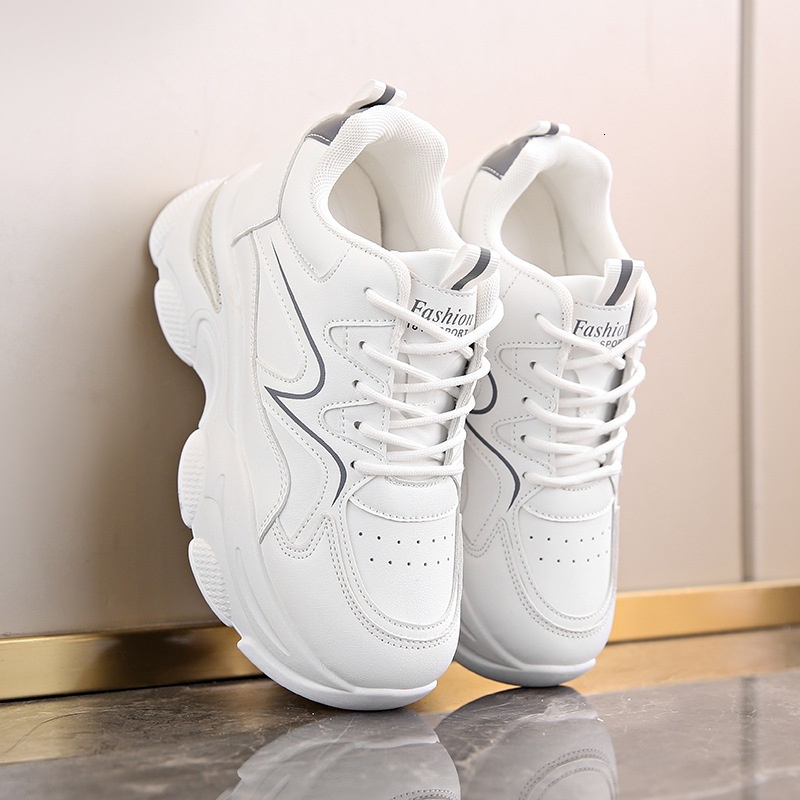 Dad Female 2023 Autumn/Winter New Ins Trendy Thick Bottom Casual Sports Women's Shoes
