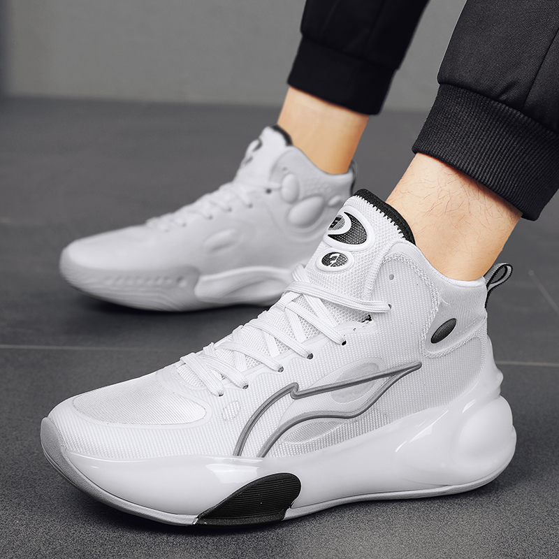 Men Sneakers Basket Shoes Women High Quality Basketball Shoe High Top Anti-slip Outdoor Sports Shoe Trainer Sneakers Spring