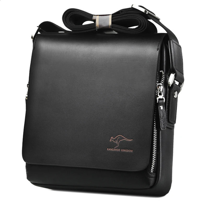 y mens shoulder bag leather classic retro casual messenger promotion business cross body men 240919