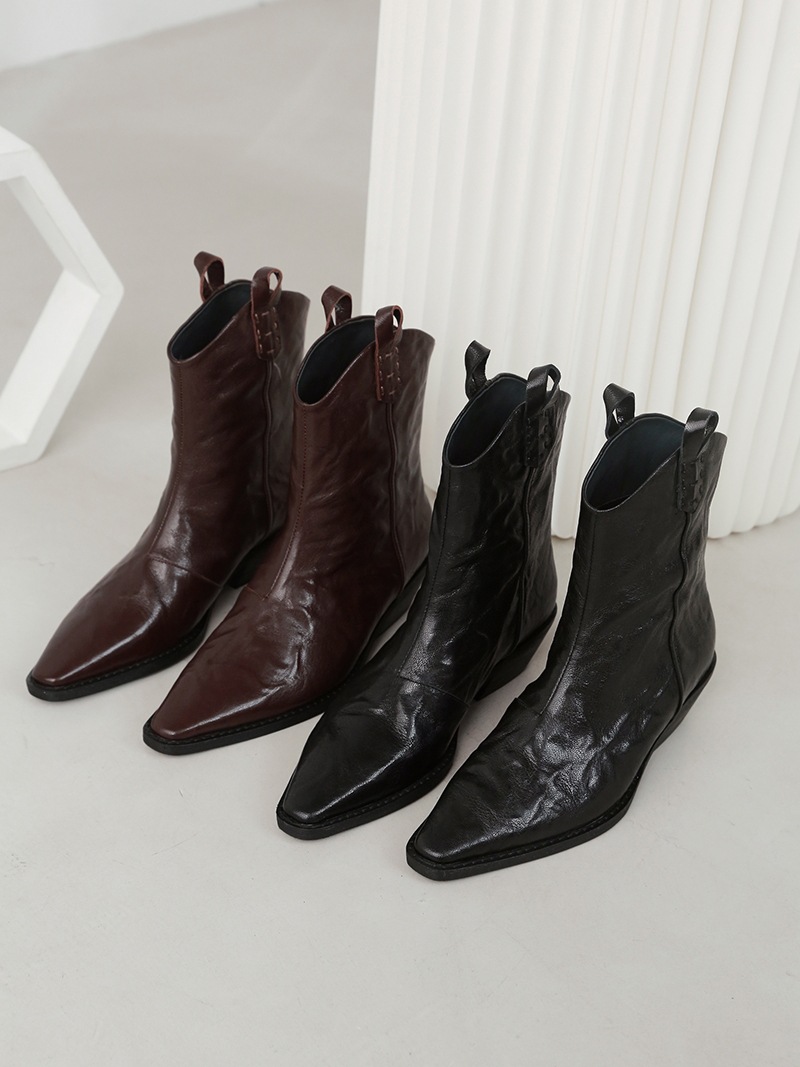 Women boots Fashion winter Short Boots Black Brown snow boot ankle high fur Lady Office Shoes