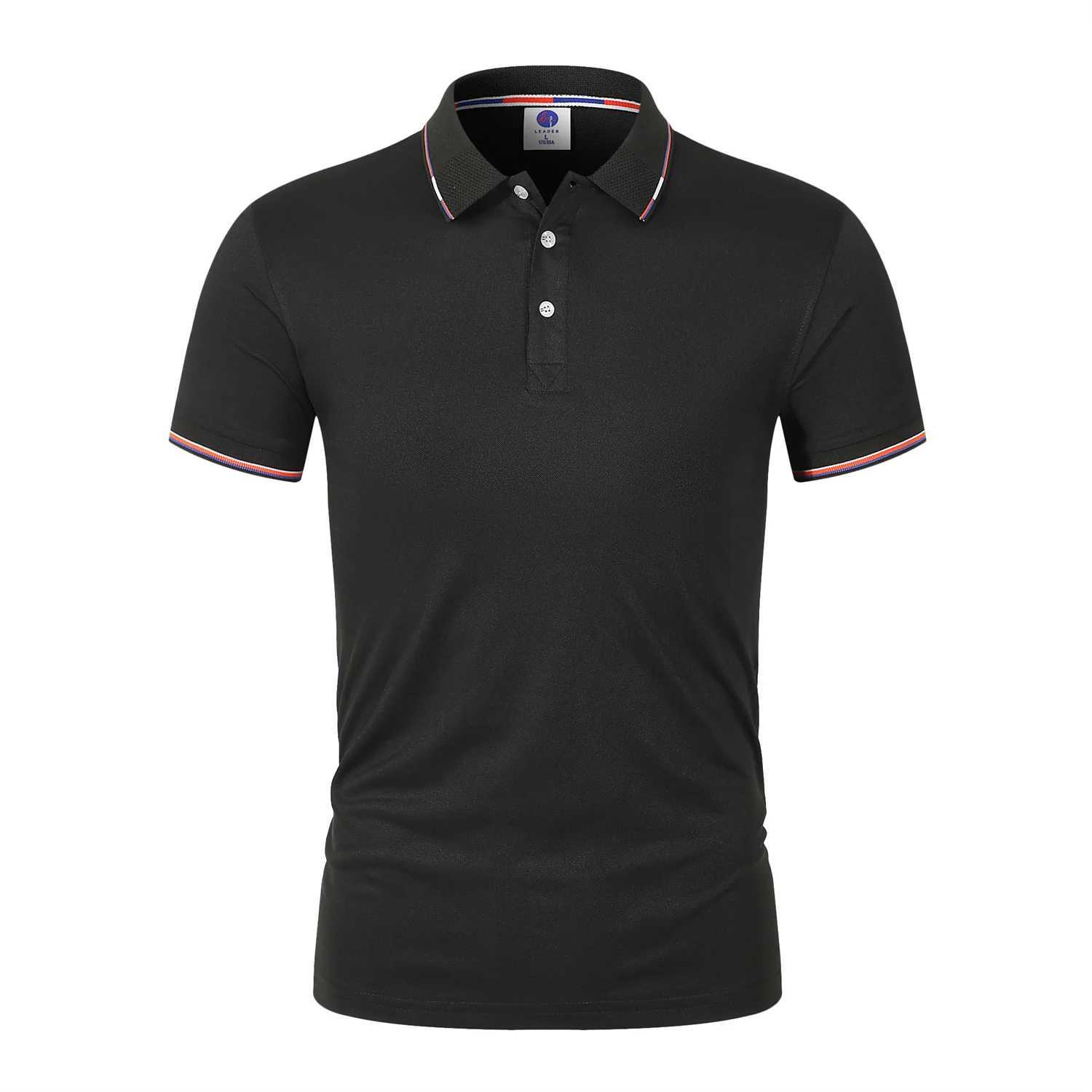 Dropshipping New Polo Shirt Men Solid Casual Cotton Polo homme Giraffe Slim Fit Embroidery Short Sleeve Mens Polo 10 ColorsX240920