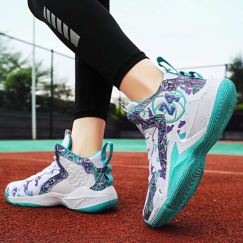 Men's Basketball Shoes Spring And Fall Models Mesh Breathable Lace-up Men's Sports Shoes Women's Basketball Shoes Men's Shoes