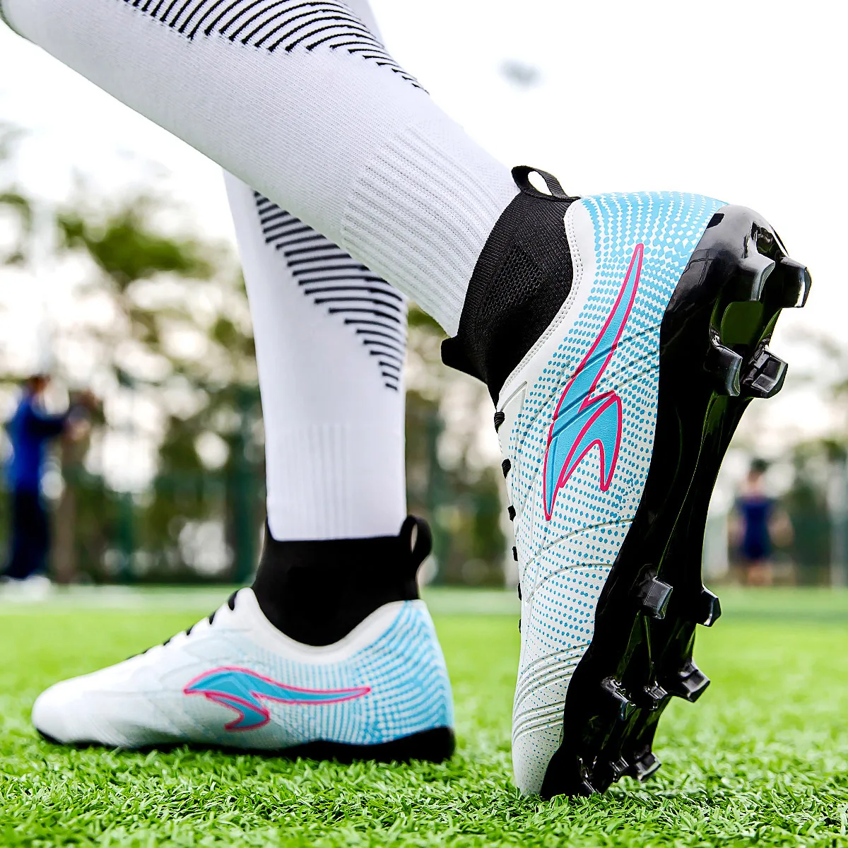 TF/FG Shoes Football Adults Professional High Quality Soccer Cleats Teenager Anti-slip Outdoor Sport Shoes 2024 New Soccer Boots