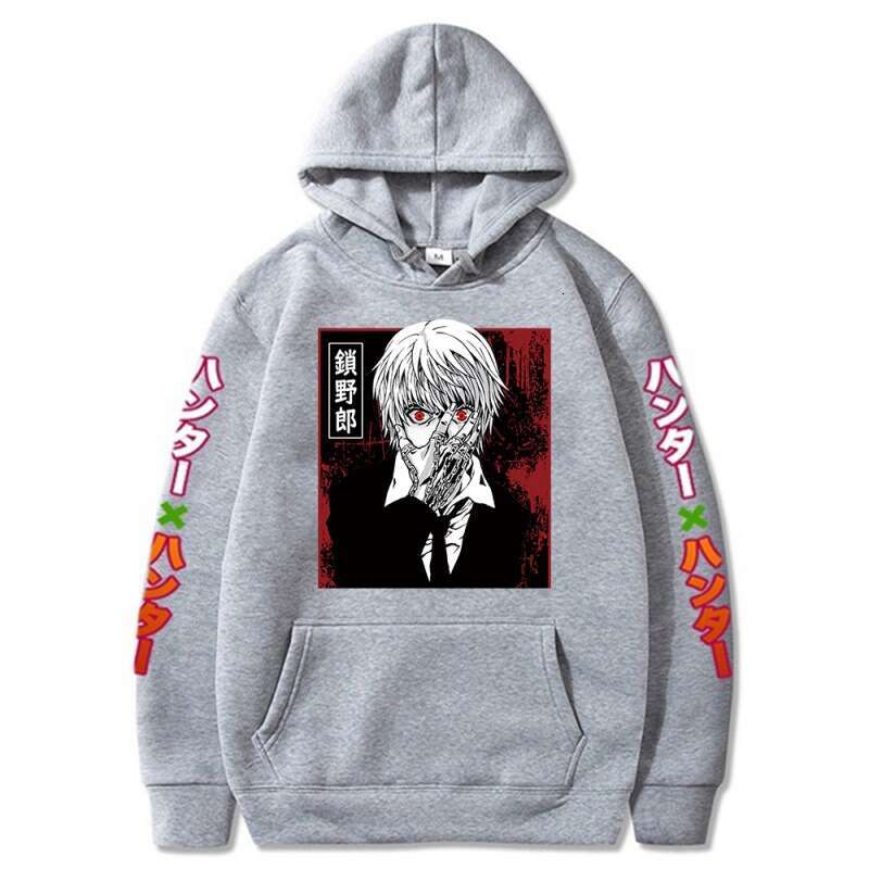 Full-Time Hunter Peripheral Printed Hoodie, Spring And Autumn Men's And Women's Long Sleeved Student Hoodie, Anime Hoodie