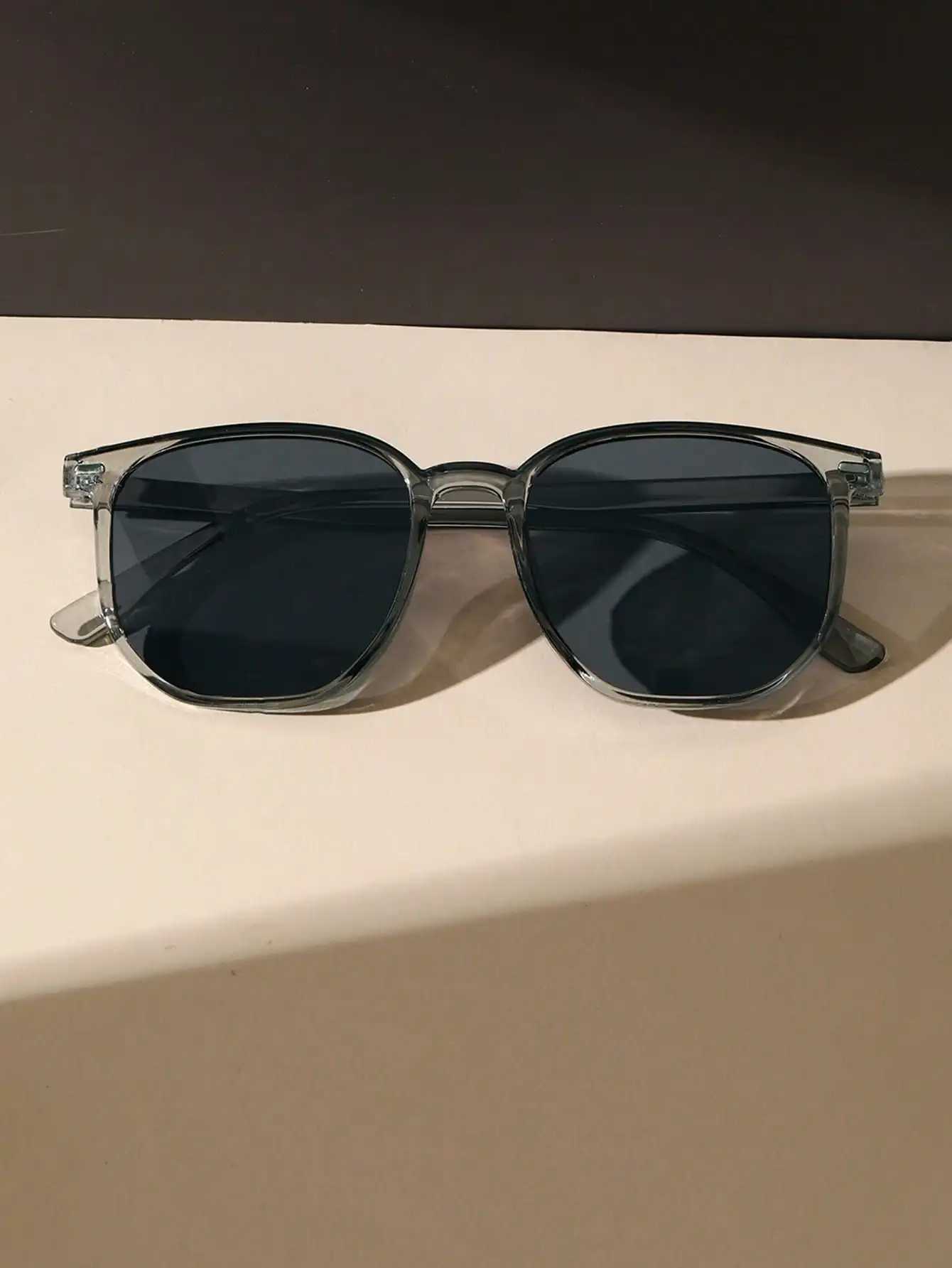 1PC Unisex Square Fashion Sunglasses For Cool Outdoor Travel DailyX240920
