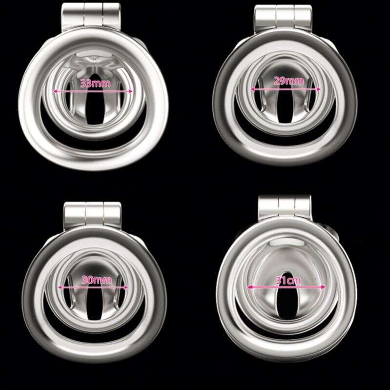 Sexyshop Man Stainless Steel Male Chastity Devices Cock Cage Penis Ring Adult Sex Toys Chastity Cage