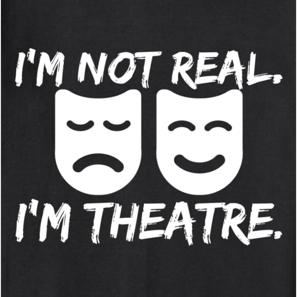 Long Sleeve Shirts for Men sweatshirt Fun Theatre Masks Gift for Actor Producer Director Sweatshirt Tee Streetwear Casual tops clothes