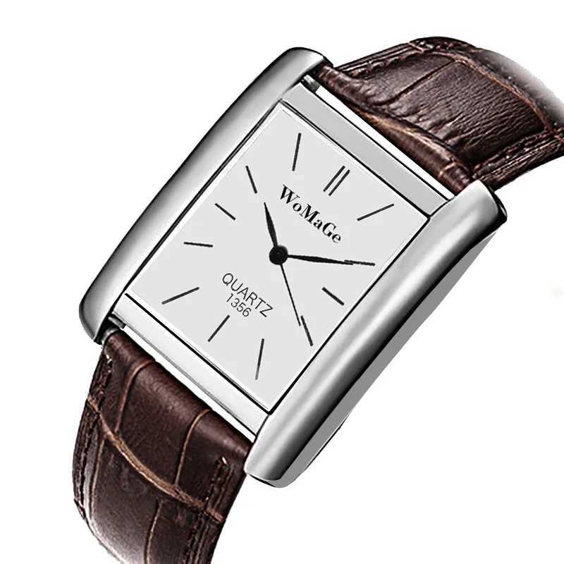 Top Brand Mens Watches Fashion Simple Leather Band Analog Quartz Wrist Watch Casual Business Male Clock Gift bayan kol saatiX240920