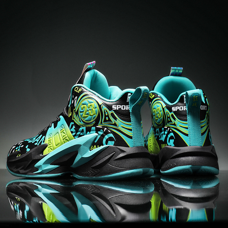2024 New Men's Basketball Shoes Breathable Sports Shoes Women Training Athletic Basketball Sneakers Zapatos De Mujer Tendencia