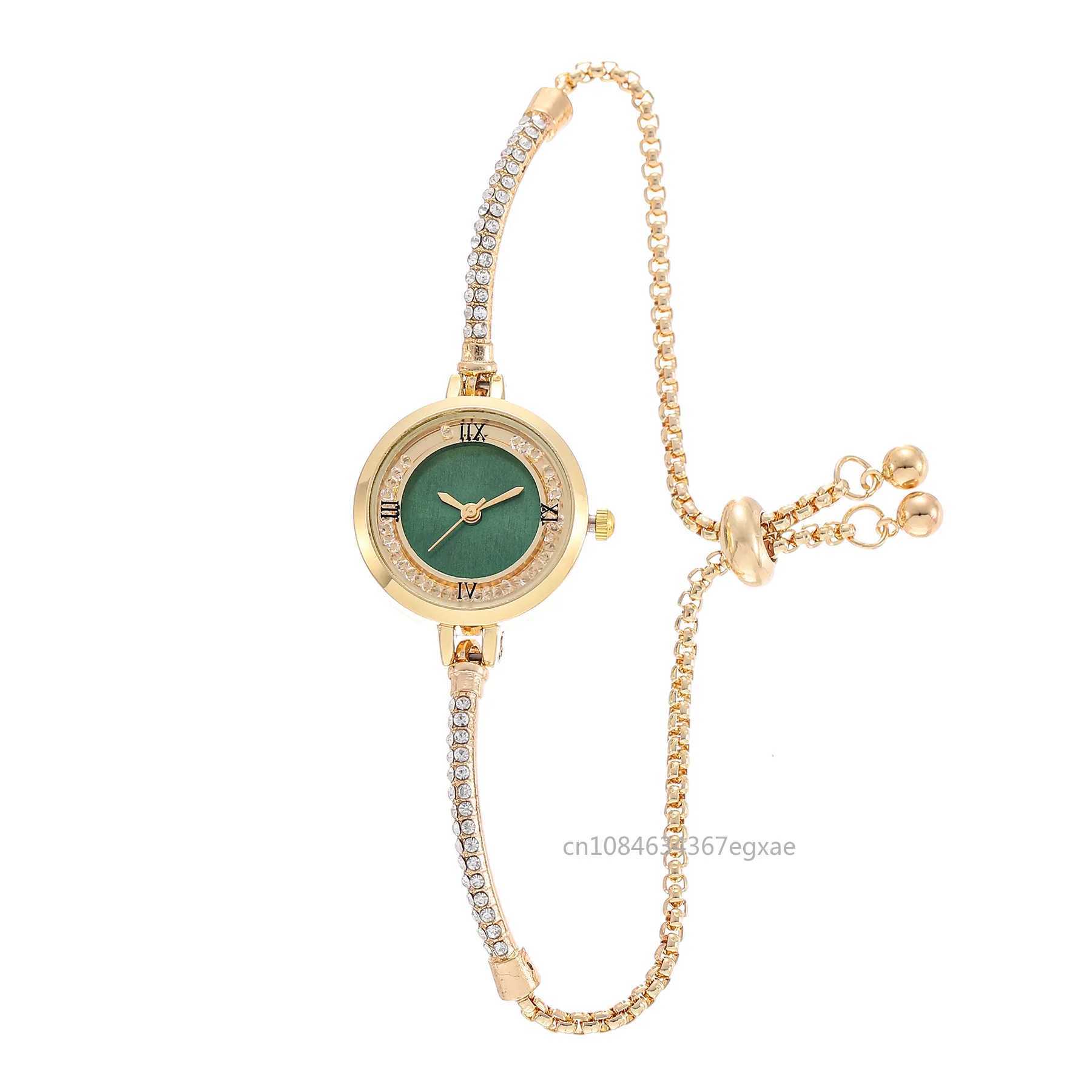 2024 Cute Women Steel Bracelet Watch Quartz Luxury Fashion Small Dial Watches Popular Wristwatch Female ElegantX240920