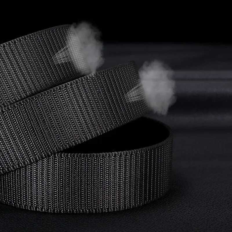 Mens automatic buckle nylon mens military tactical belt mens waist belt canvas belt high-quality belt W240920