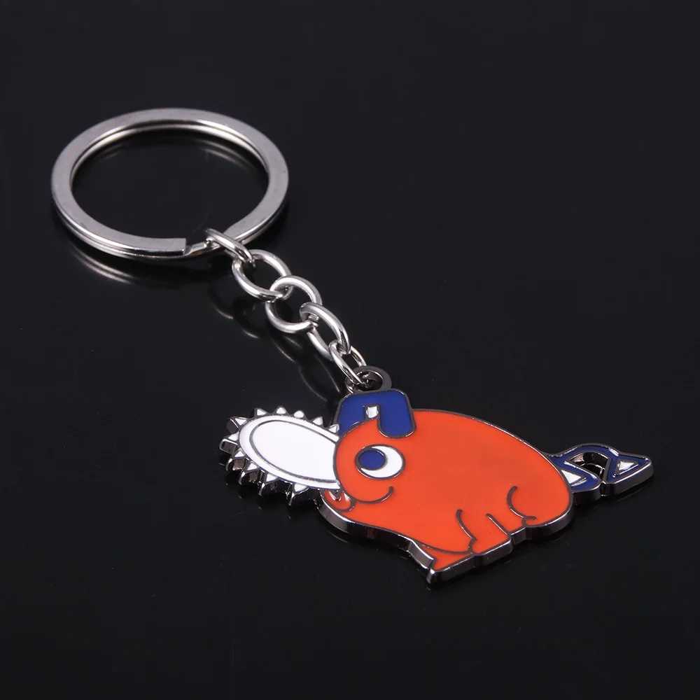 Anime Power Saw Man Keychain Cute Pochita Cosplay Figure Ornaments Pendant Phone Chain Charms Jewelry Accessories GiftX240919