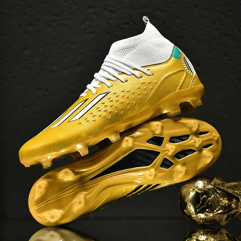 Top Quality Mens Shoes hot Original Grass Soccer Non-Slip Cleats For Kids TF/FG Training Football Boots
