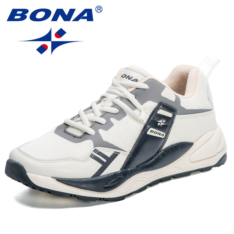 2023 BONA New Designers Advance Adult Professional Walking Shoes Men Breathable Light Anti-skid Running Training Shoe New Manscuo 3f52